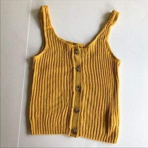 American Eagle Ribbed Knit Tank
